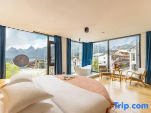 Floating clouds mountain luxury