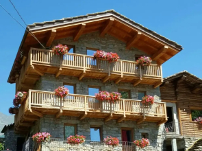 Chalet With one Bedroom in Planaz, With Wonderful Mountain View, Enclosed Garden and Wifi Near the Slopes
