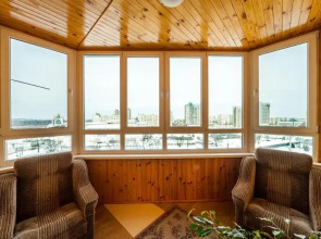 Large luxury 4-room apartment with a sauna, near the metro Levoberezhnaya