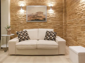 Gold and Blue Luxurious Apartment