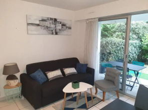 Joli T2 avec jardin à 3 min de la plage