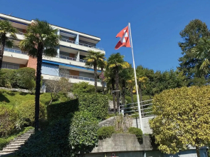 Lugano Blue Marine On Lake Shore