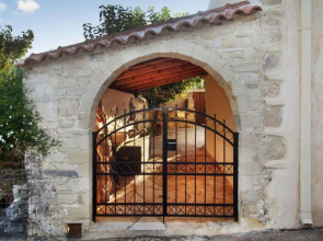 2 bedrooms house with furnished terrace at Georgioupoli 3 km away from the beach