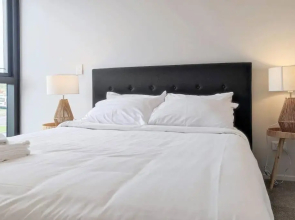 Brand new stylish 2BR apartment- free parking