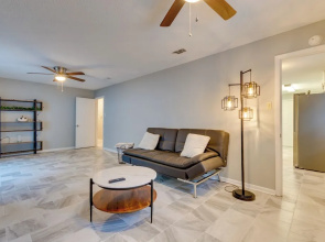 Lovely Little Rock Home w/ Fire Pit & Yard!