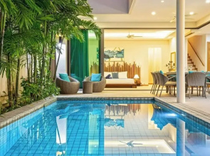 Villa with Pool&Jacuzzi Near Beach V236