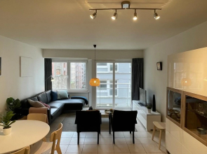 Appartement zijdelings zeezicht 2 slaapkamers 2 badkamers Blankenberge