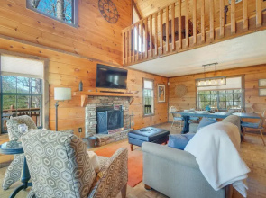 Central Sevierville Cabin w/ Hot Tub & Views!