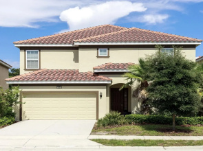 Modern 8BR Villa w Pool SPA Close to Disney