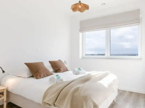 Apartment With View of the Port of Zeebrugge