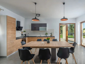 Newly Built Villa in a Secluded Location With a Pool for 8-10 People