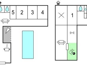Amazing Home in Pakostane With Wifi and 5 Bedrooms