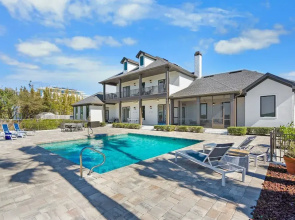 Waterfront Home w Patio Heated Pool Dock Beach