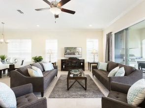 6 Bedroom Reunion Resort Home with Pool