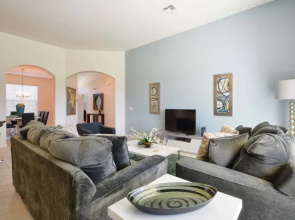 5 Bed House W Pool & Spa In Watersong 7052ws 5 Bedroom Home