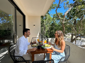 Pool Private Balcony Studio in Tulum S15