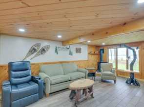 Lakefront Maine Retreat w/ Deck, Dock & Fire Pit!