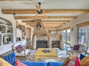 Adobe Home - River & Mtn Views w/ Hot Tub!