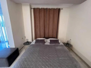 Studio Vesna with a terrace and sea view