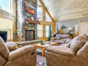 < 1 Mi to Brian Head Resort: Spacious Cabin!