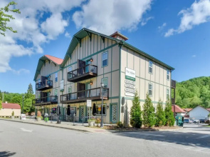< 1 Mi to Tubing: Sleek Condo in Downtown Helen