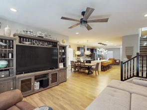 Stylish 3BR Home w/ Patio, W & D
