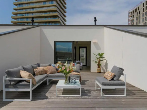 Brand new family house with roof terrace