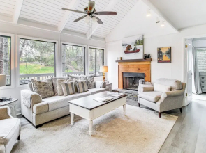 Lake & Golf Course Views: Big Canoe Home w/ Deck!
