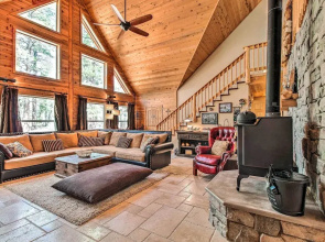 Family Game Room: Spacious Overgaard Cabin