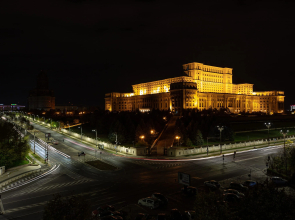 Views of Palace of the Parliament 2BR Jungle Theme