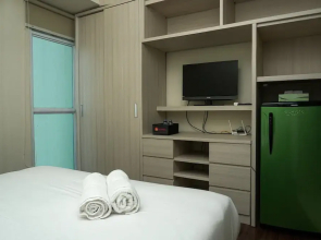 Furnished Studio with Pool View at Puri Orchard Apartment