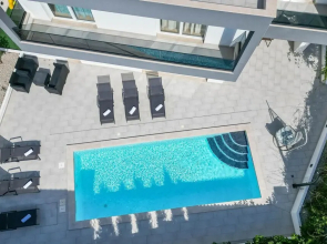 Beautiful Home in Bast With Outdoor Swimming Pool, Wifi and 3 Bedrooms