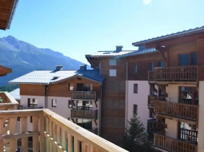 Apartment With 2 Bedrooms in Aussois, With Wonderful Mountain View and Furnished Balcony - 100 m From the Slopes