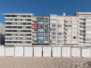 Modern Apartment on sea Wall in Ostend