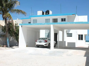 Casa Charuff frente al mar con wifi