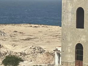 شاليه غرفتين ع البحر بقريه اندلسيه مرسي مطروح