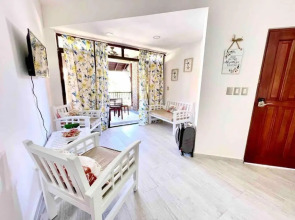 Las Terrenas beachfront 2 bedrooms condo with pool