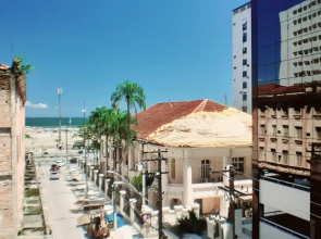 Apartamento Vento e Mar com sauna a vapor 2 quartos na quadra da praia