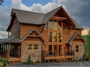 Majestic Mountain View - 4 Bedrooms, 4.5 Baths, Sleeps 12 4 Cabin by RedAwning