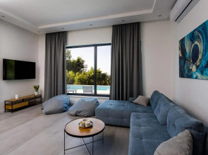 NEW! Modern Villa Elia with 40sqm heated pool, 3 bedrooms, and Split city views