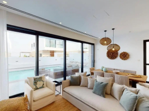 Sanders Konnos Bay Efterpi - Splendid 4-bedroom Villa With a Side Sea View