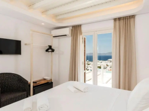 Luxury Ocean View Villa Mykonos Centre