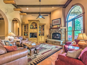 Private Dock + Water Views: Hot Springs Abode!