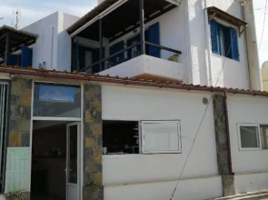on the sea Despoina apartment at Mochlos Creta