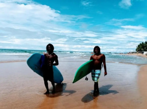 Malika's Yellow House