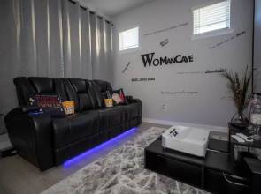 Newly Constructed Modern Pet Friendly Zen Home W/ Private Home Theater & Hot Tub! 1 Bedroom Home by RedAwning