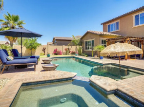 Spacious Home w/ Backyard Oasis in Goodyear!