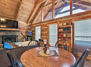 Sevierville Cabin w/ Private Hot Tub & Fireplace!