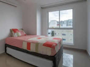 Apartamento con vista al mar 2Hab en Ctg