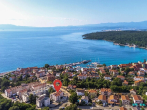 Amazing Apartment in Njivice With Wifi and 2 Bedrooms